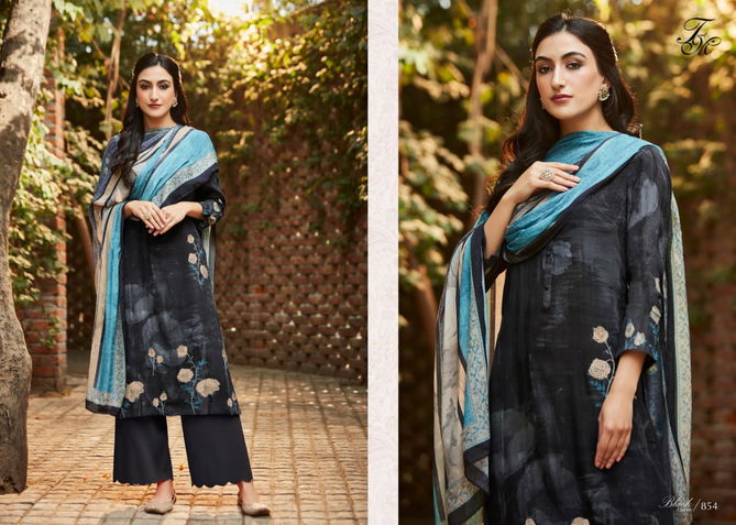 Black Queen By Sahiba Printed Dress Material Catalog